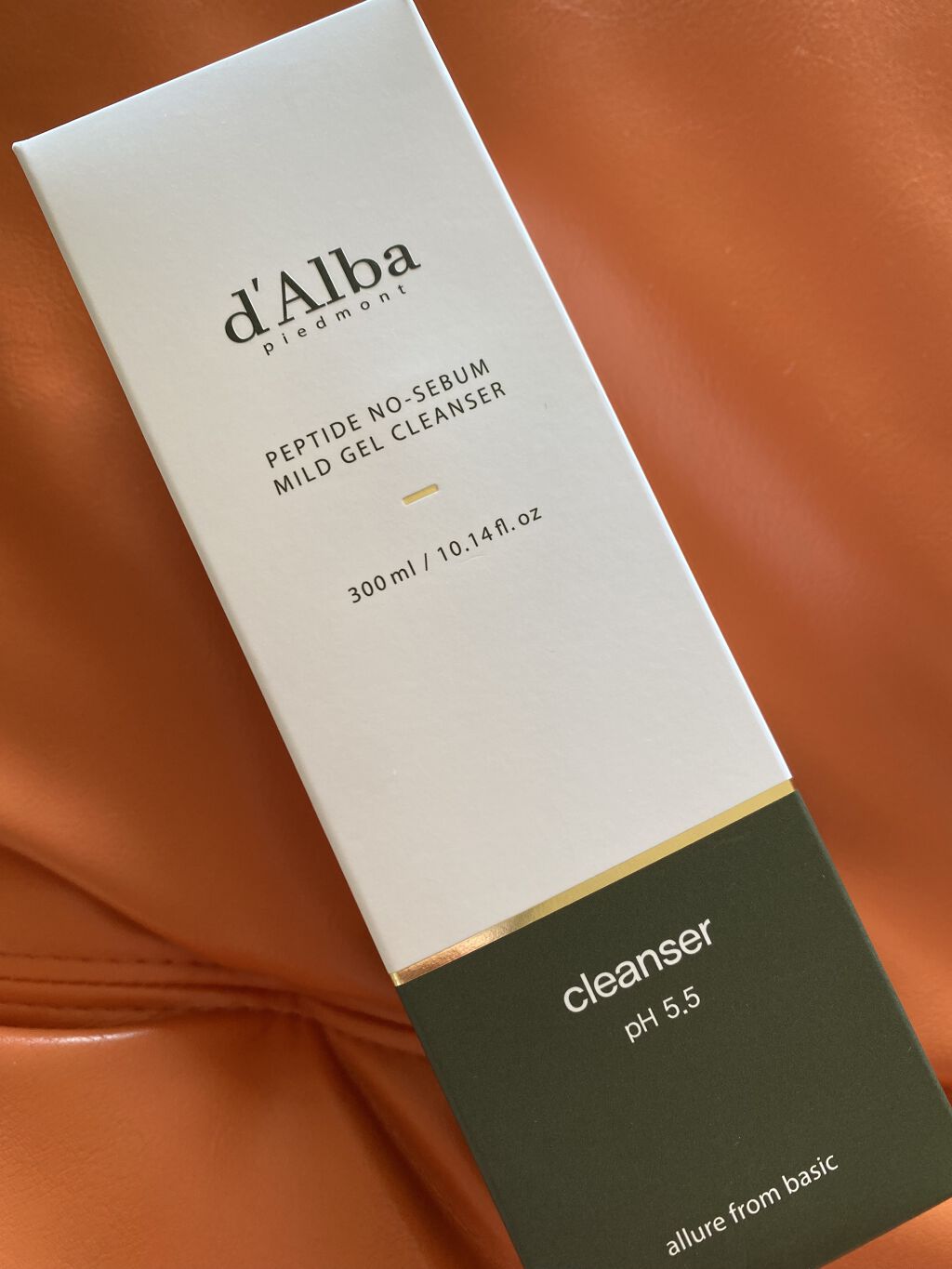 マイルドスキンバランシングヴィーガンクレンザー/ダルバ/洗顔フォームを使ったクチコミ（1枚目）