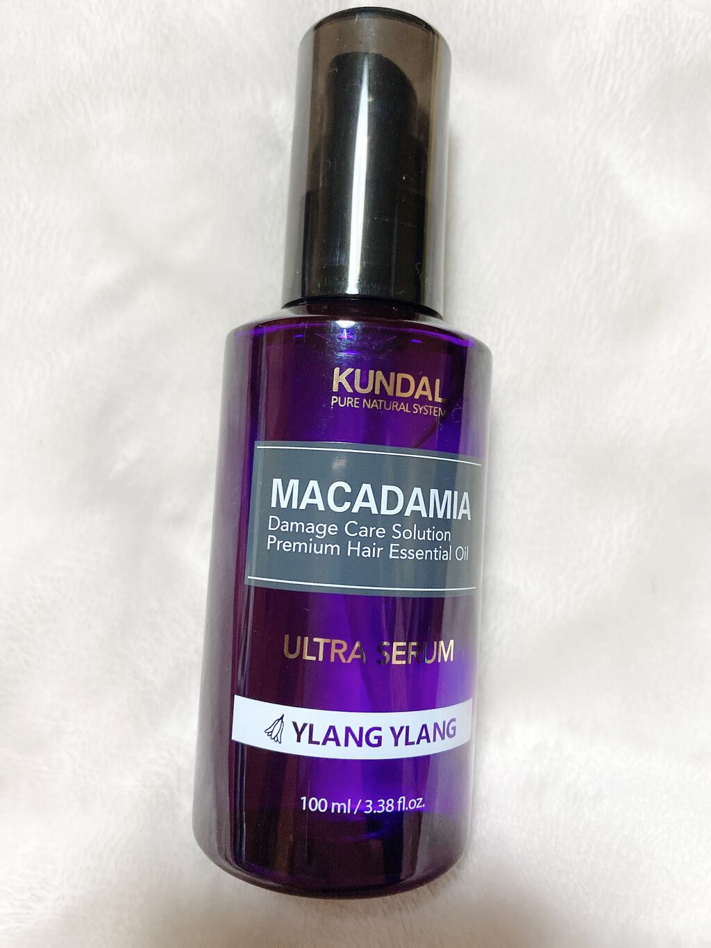 クンダル マカダミア ウルトラヘアセラム /KUNDAL/ヘアオイルを使ったクチコミ（2枚目）