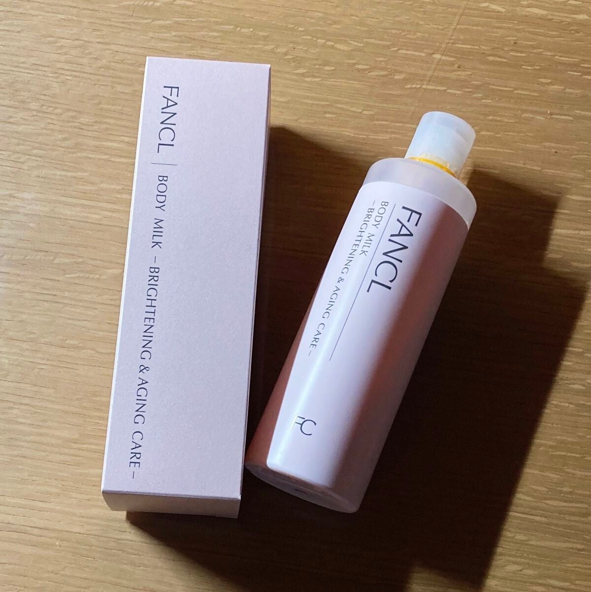 ボディミルク ブライトニング&エイジングケア<医薬部外品>/ファンケル/ボディミルクを使ったクチコミ(1枚目)