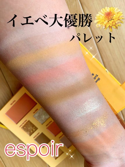 2021 F/Wルックブックパレット/espoir/アイシャドウパレットを使ったクチコミ(1枚目)