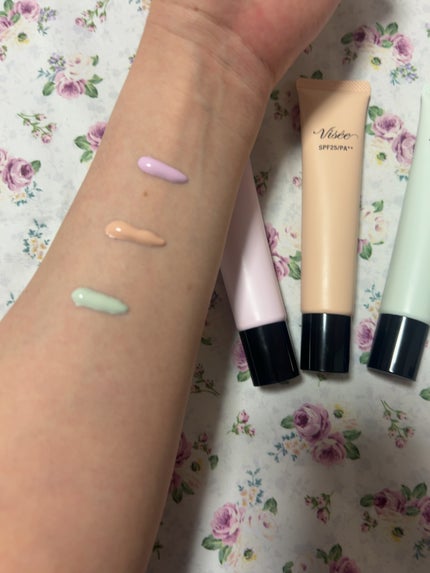 トーンアップ スキン デザイナー/Visée/化粧下地を使ったクチコミ(2枚目)