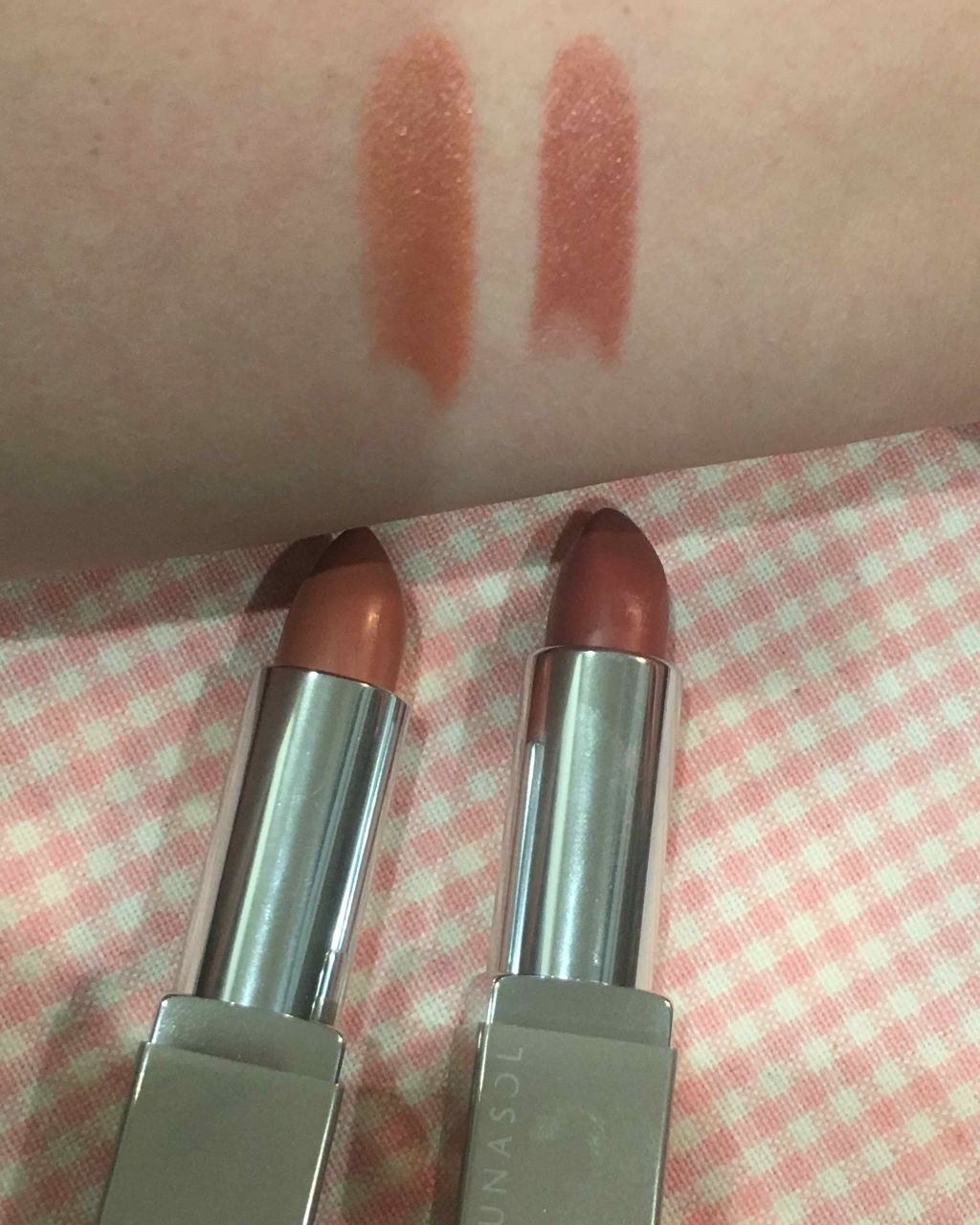 ベージュニュアンスリップス/LUNASOL/口紅を使ったクチコミ(2枚目)