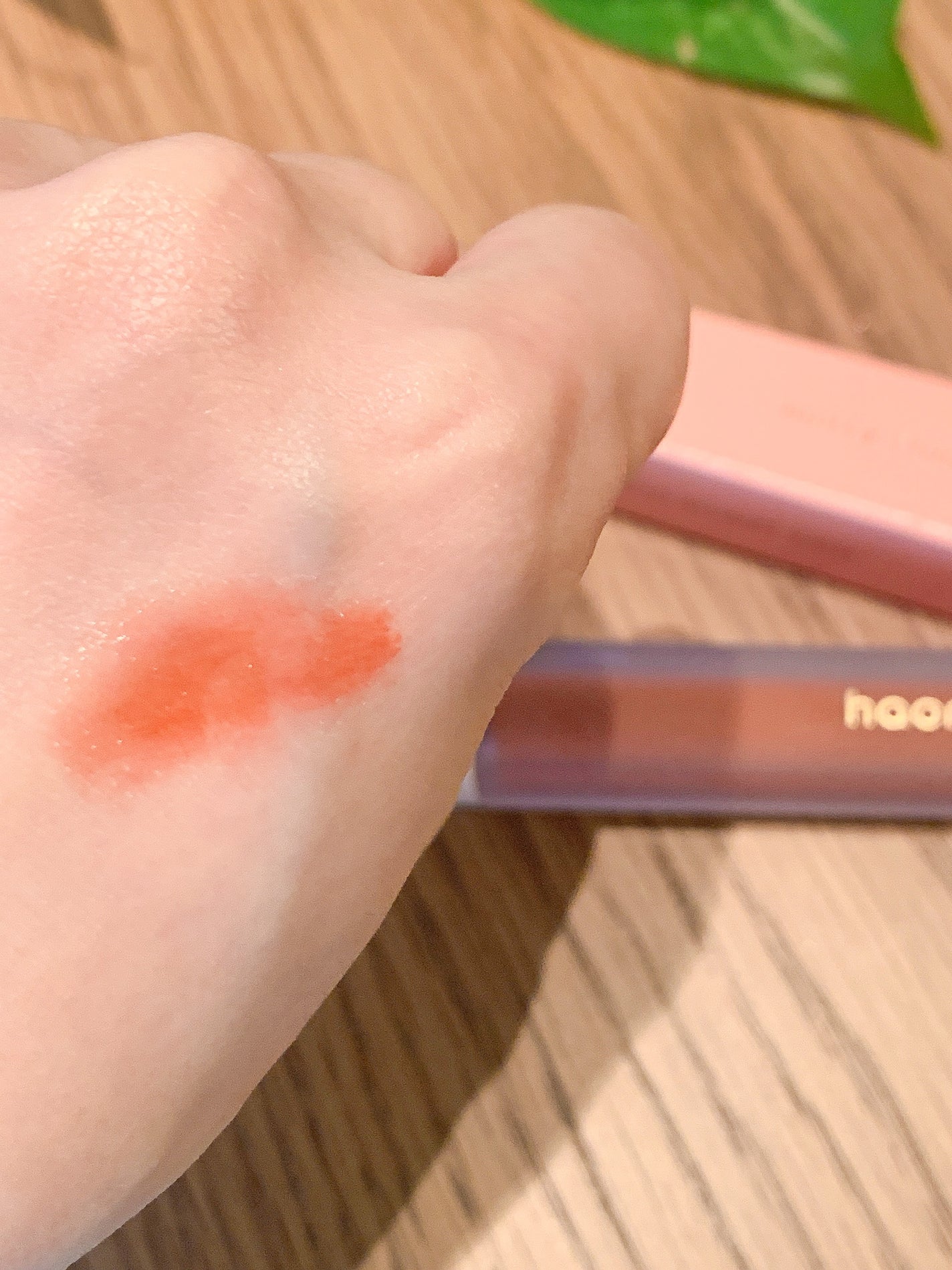 Melty flower lip tint/haomii/口紅を使ったクチコミ(3枚目)