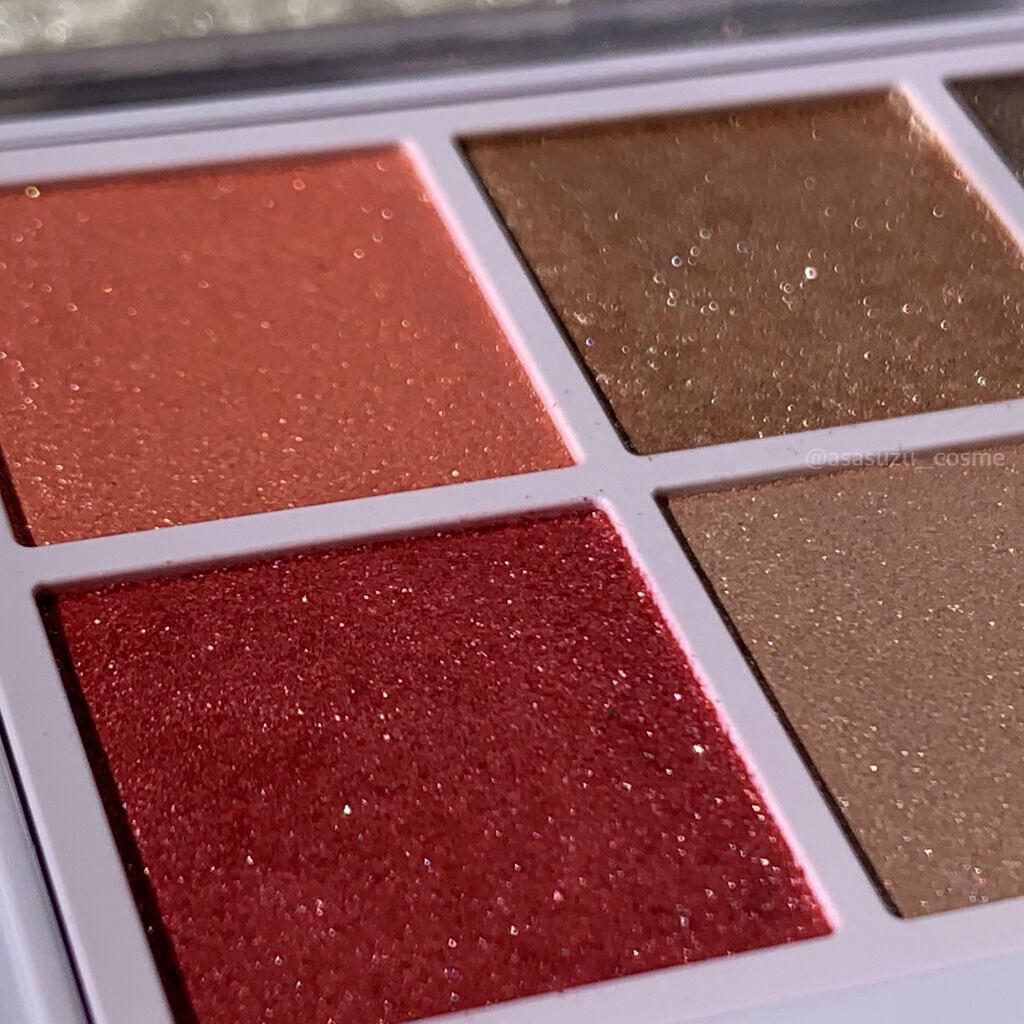 オーラクリエイション 103 ネクタリン＆メルティグレージュ(ホリデー限定カラー)/BLEND BERRY/アイシャドウパレットを使ったクチコミ（3枚目）