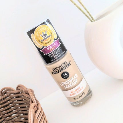 カラーステイ ロングウェア メイクアップ/REVLON/リキッドファンデーションを使ったクチコミ(2枚目)