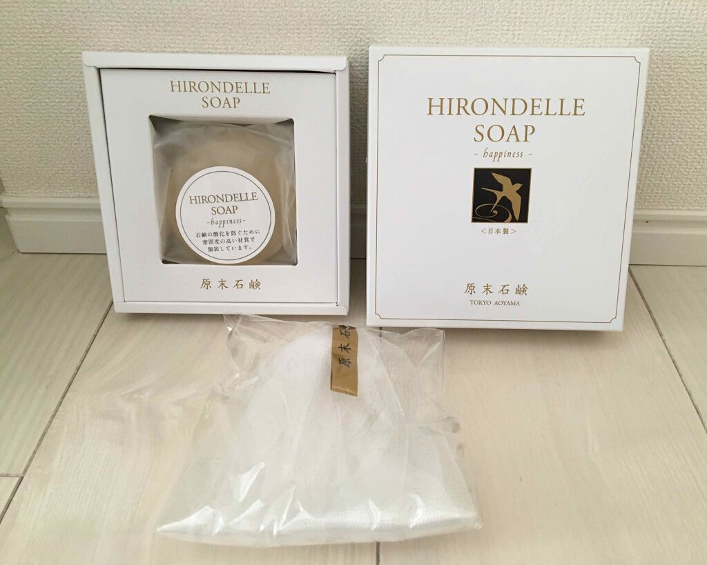 SOAP Happines/HIRONDELLE/洗顔石鹸を使ったクチコミ（1枚目）
