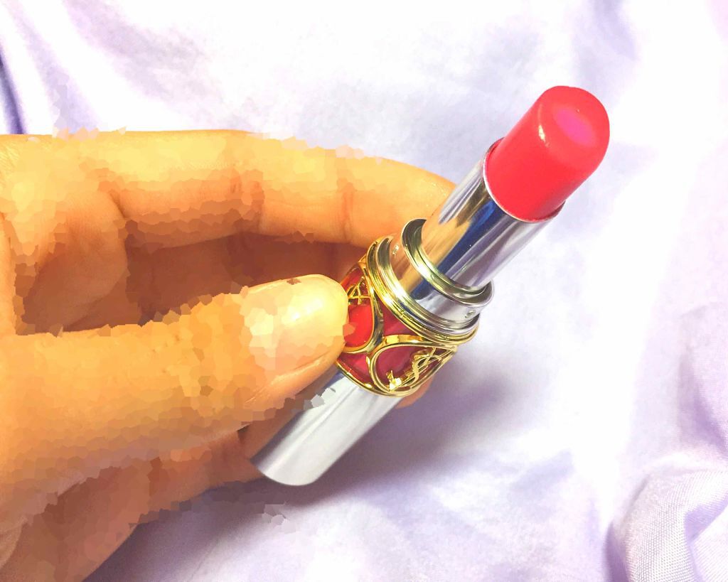 ヴォリュプテ ティントインバーム/YVES SAINT LAURENT BEAUTE/口紅を使ったクチコミ（2枚目）