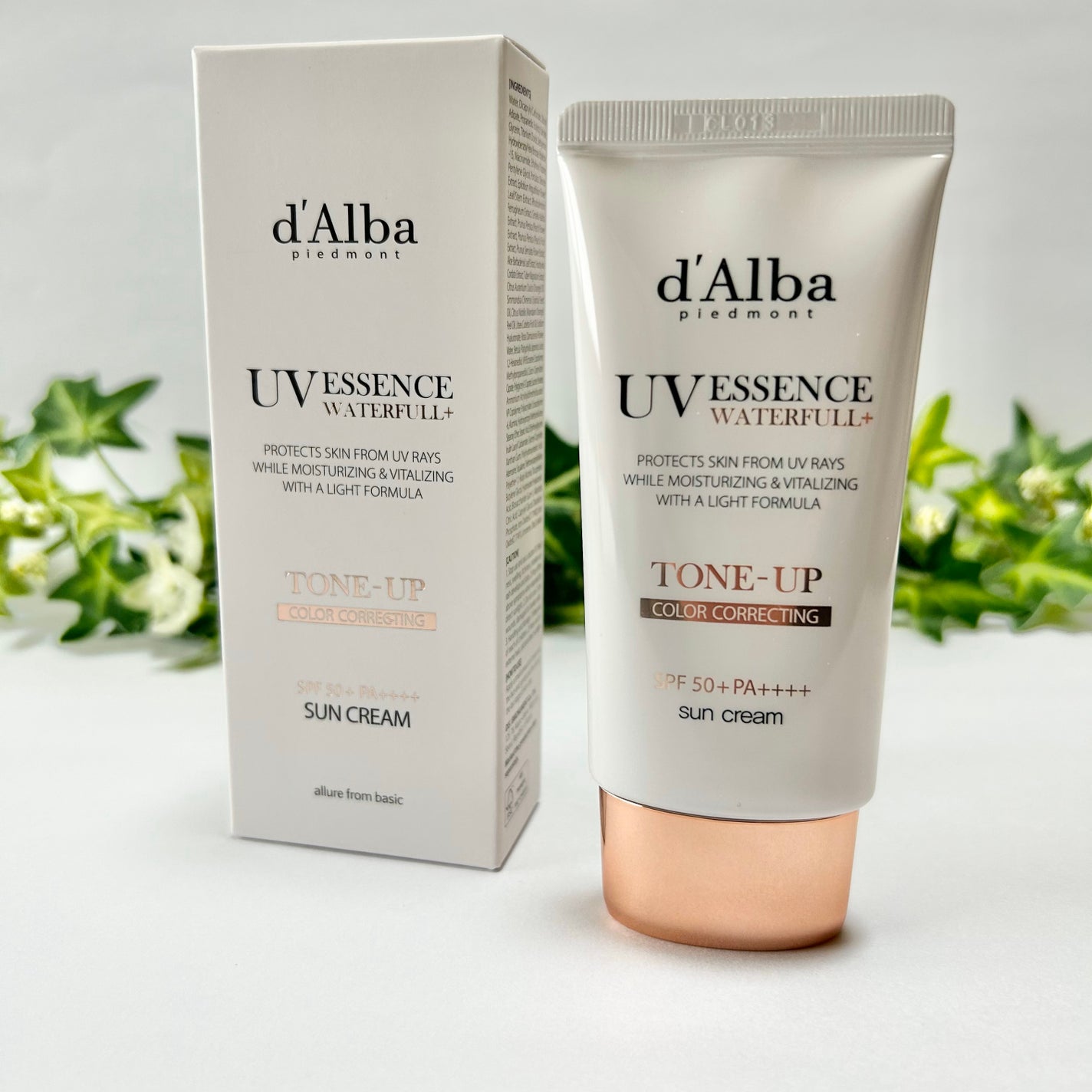 ウォータフルトーンアップサンクリーム/ダルバ/日焼け止めクリームを使ったクチコミ(1枚目)