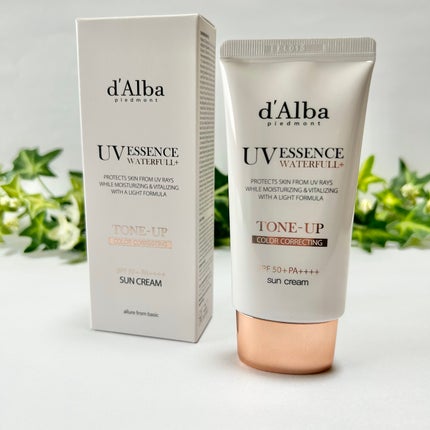 ウォータフルトーンアップサンクリーム/ダルバ/日焼け止めクリームを使ったクチコミ(1枚目)