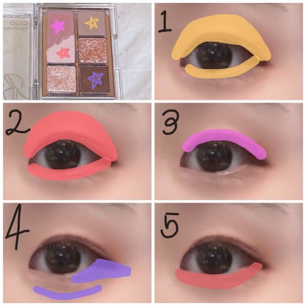 プロ アイパレット ミニ/CLIO/アイシャドウパレットを使ったクチコミ(3枚目)