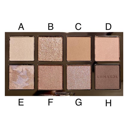 アイカラーレーション スペシャルエディション/LUNASOL/アイシャドウパレットを使ったクチコミ(5枚目)