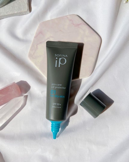 ソフィーナ iP スキンケアUV 01乾燥しがちな肌環境 SPF50+ PA++++/SOFINA iP/日焼け止めクリームを使ったクチコミ(5枚目)