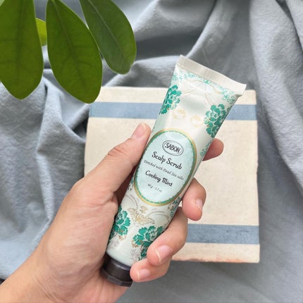 ヘッドスクラブ リフレッシング(ミント)/SABON/ヘッドスクラブを使ったクチコミ(2枚目)