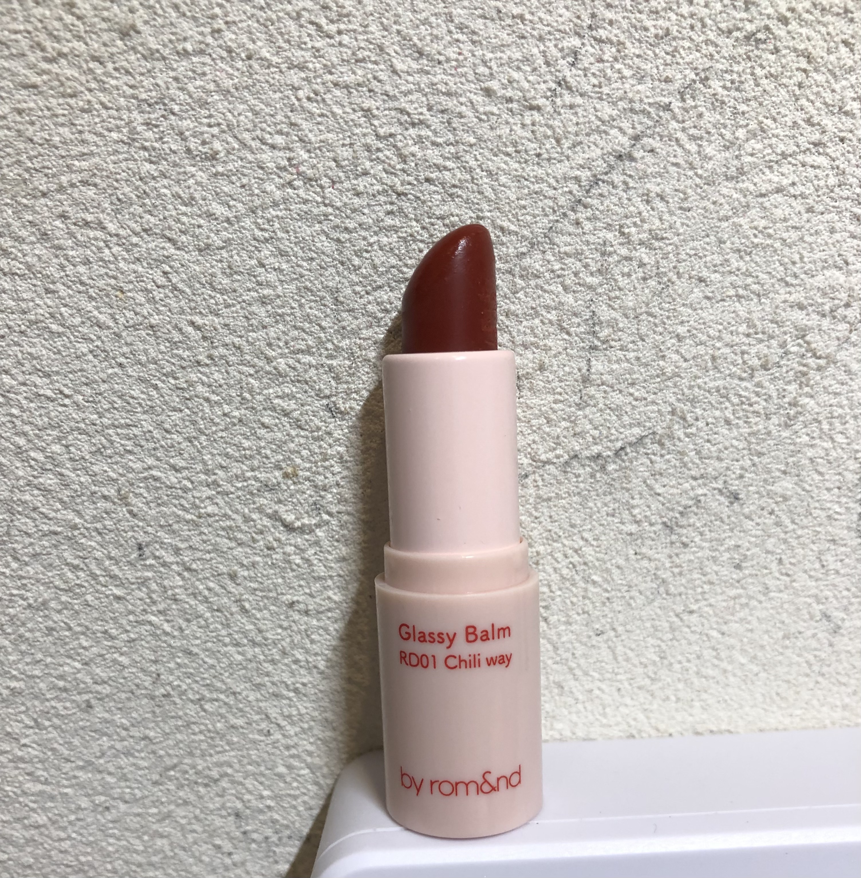 アンドバイロムアンド グラッシーバーム/&nd by rom&nd/口紅を使ったクチコミ（3枚目）