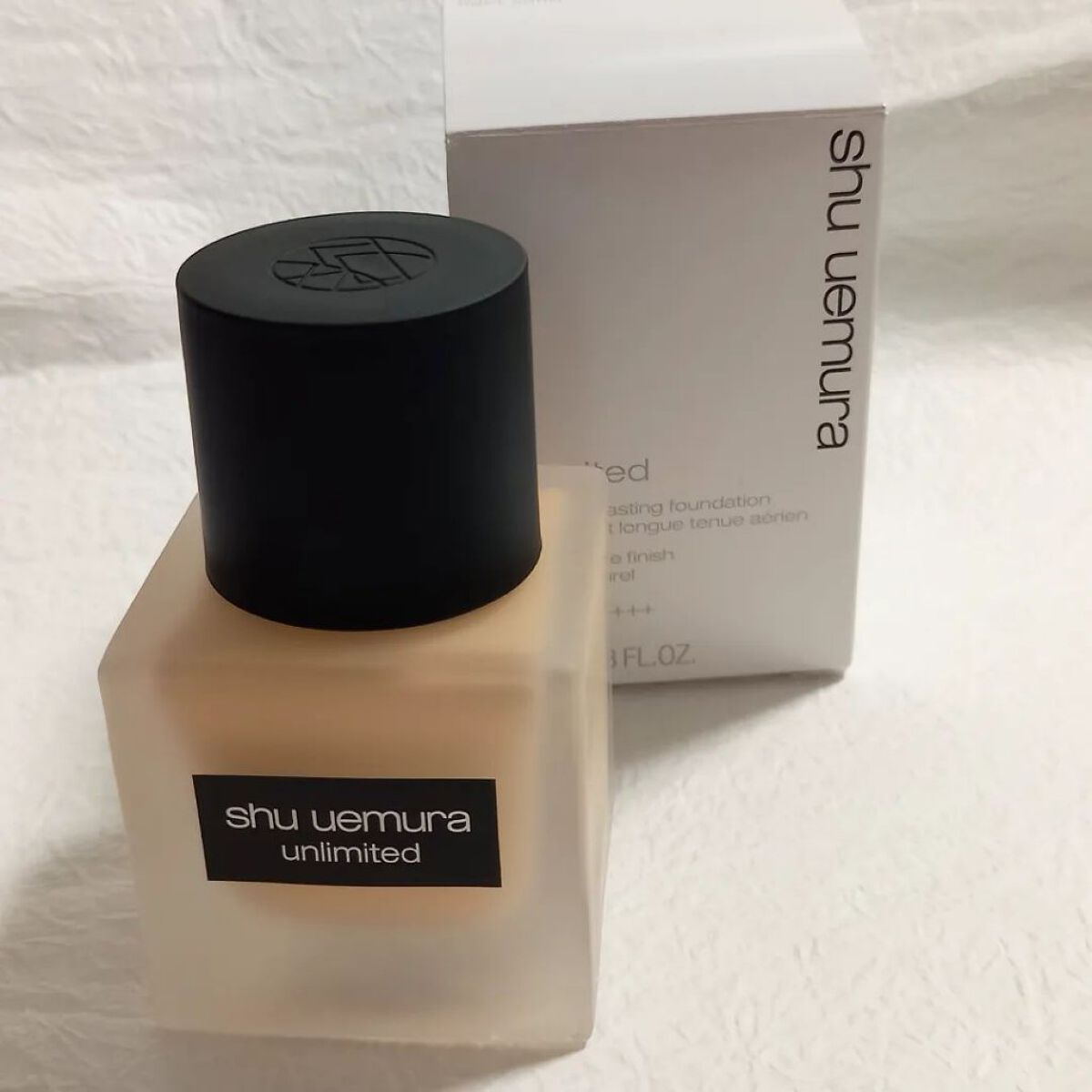 （旧）アンリミテッド ラスティング フルイド/shu uemura/リキッドファンデーションを使ったクチコミ（1枚目）