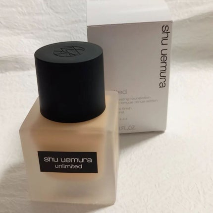(旧)アンリミテッド ラスティング フルイド/shu uemura/リキッドファンデーションを使ったクチコミ(1枚目)