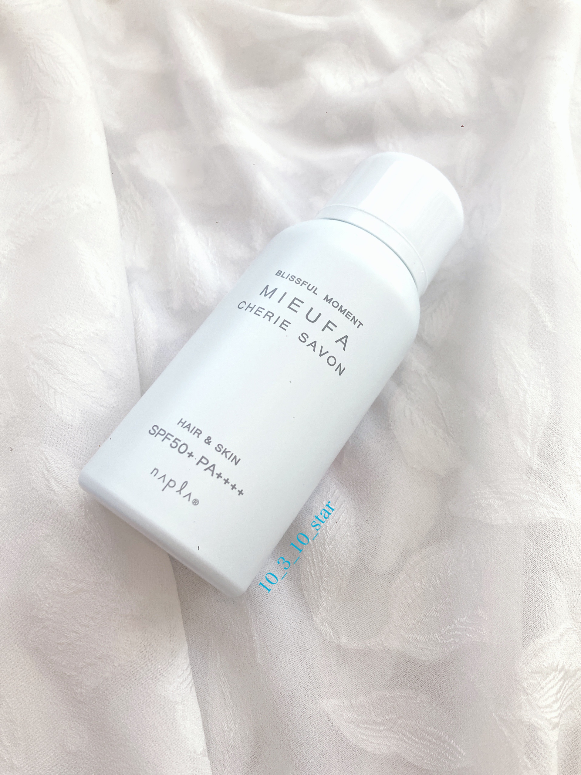 ミーファ フレグランスUVスプレー シェリーサボン/MIEUFA/日焼け止めミスト・スプレーを使ったクチコミ（1枚目）