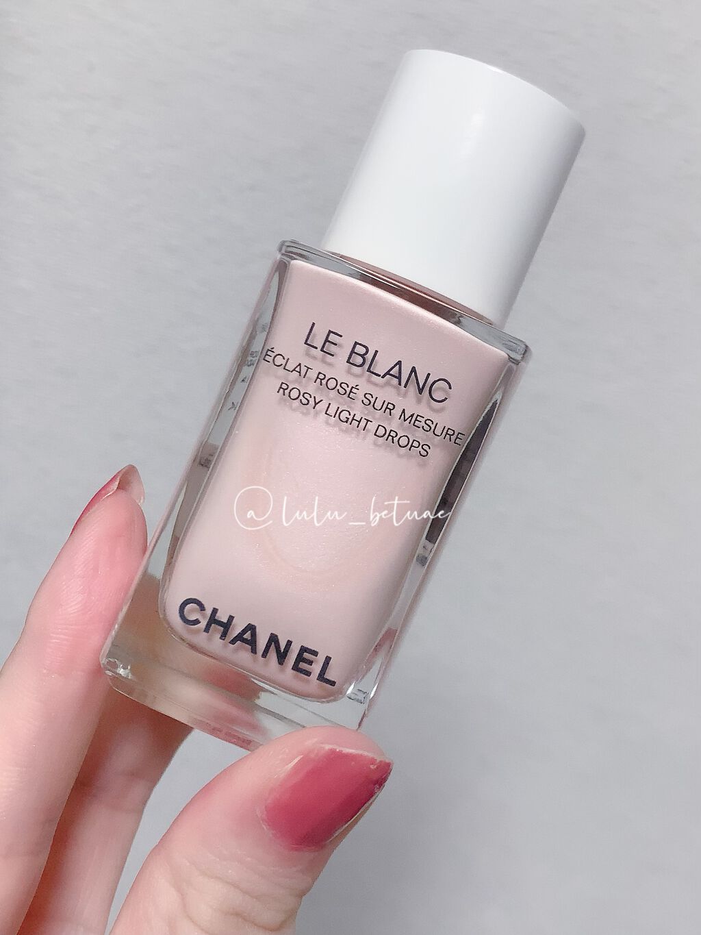 ル ブラン ロージー ドロップス/CHANEL/リキッドハイライトを使ったクチコミ（1枚目）