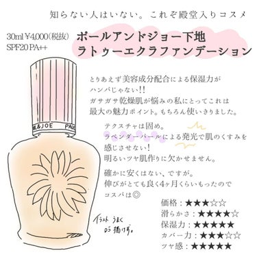 ラトゥー エクラ ファンデーション プライマー N/PAUL & JOE BEAUTE/化粧下地を使ったクチコミ（1枚目）