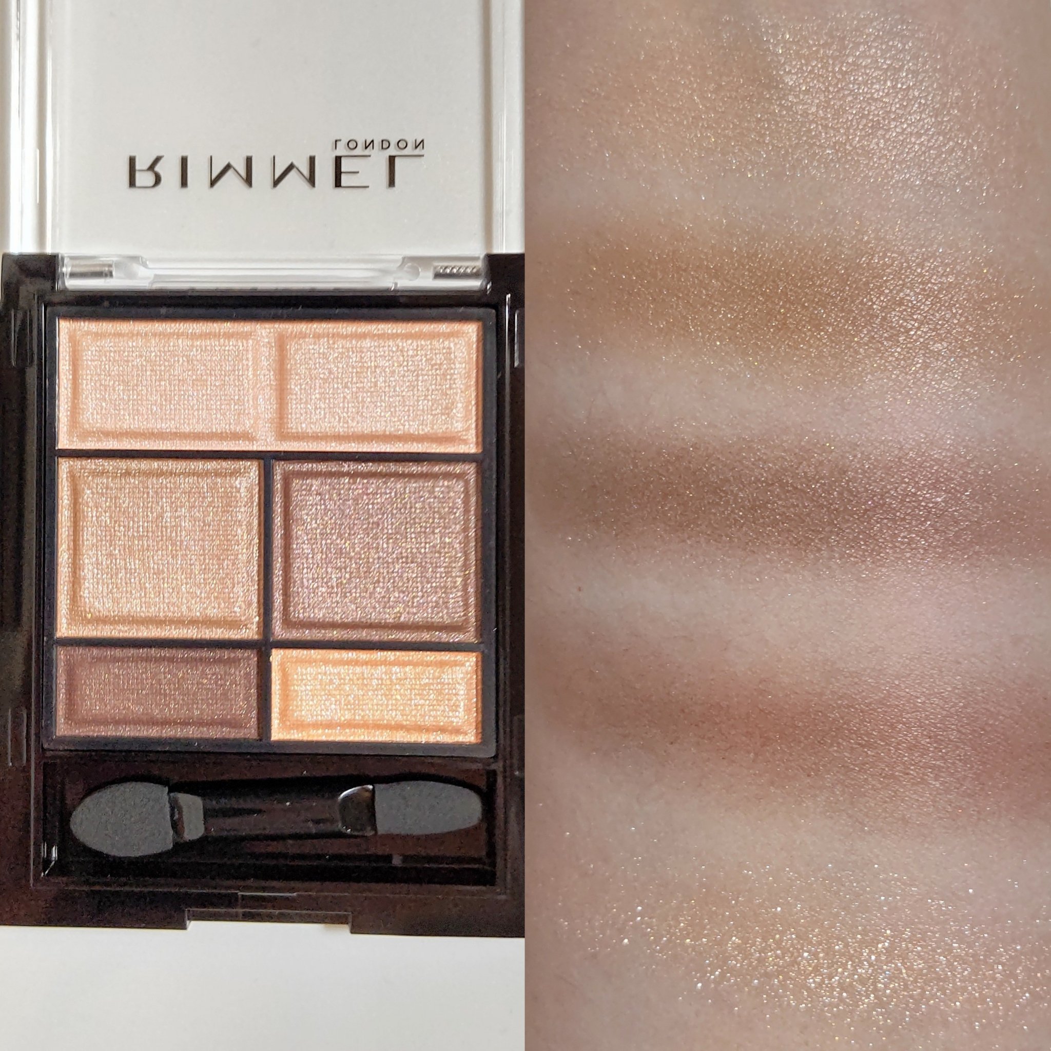 ワンダー スウィート アイシャドウ/リンメル ロンドン/アイシャドウパレットを使ったクチコミ（2枚目）