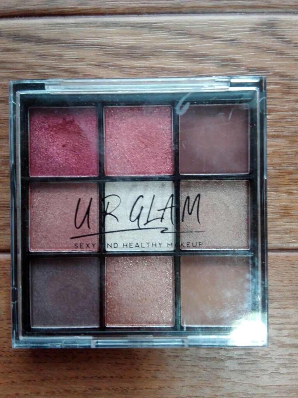 UR GLAM　BLOOMING EYE COLOR PALETTE/U R GLAM/アイシャドウパレットを使ったクチコミ（1枚目）