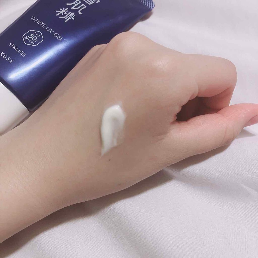 サンプロテクト エッセンス ジェル/雪肌精/化粧下地を使ったクチコミ（3枚目）