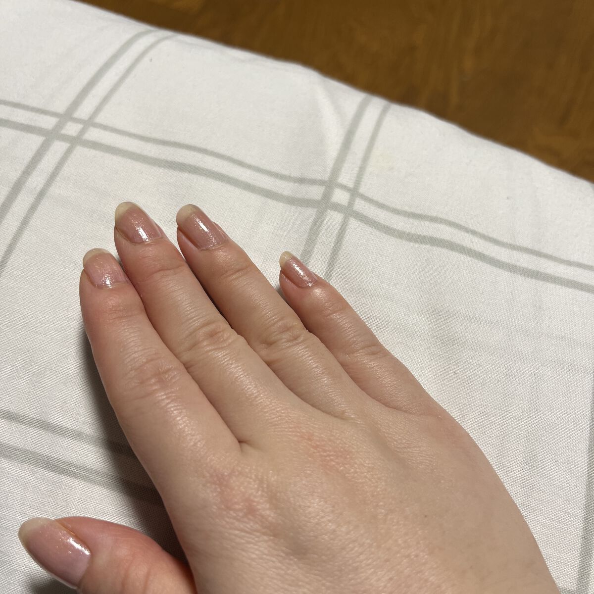 ネイル エナメル 314 パープル系パール/ちふれ/マニキュアを使ったクチコミ（1枚目）