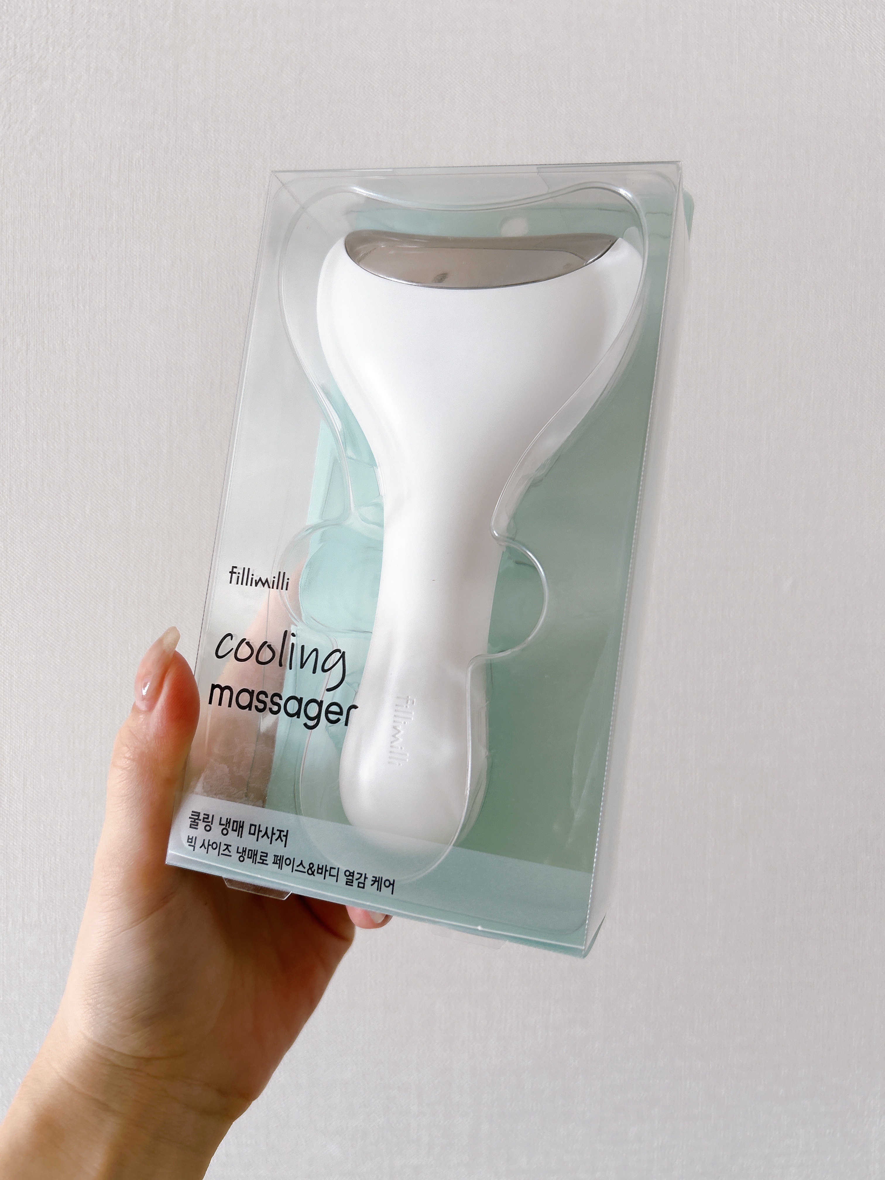 クーリング冷感マッサージ器/fillimilli/美顔器・マッサージを使ったクチコミ（1枚目）