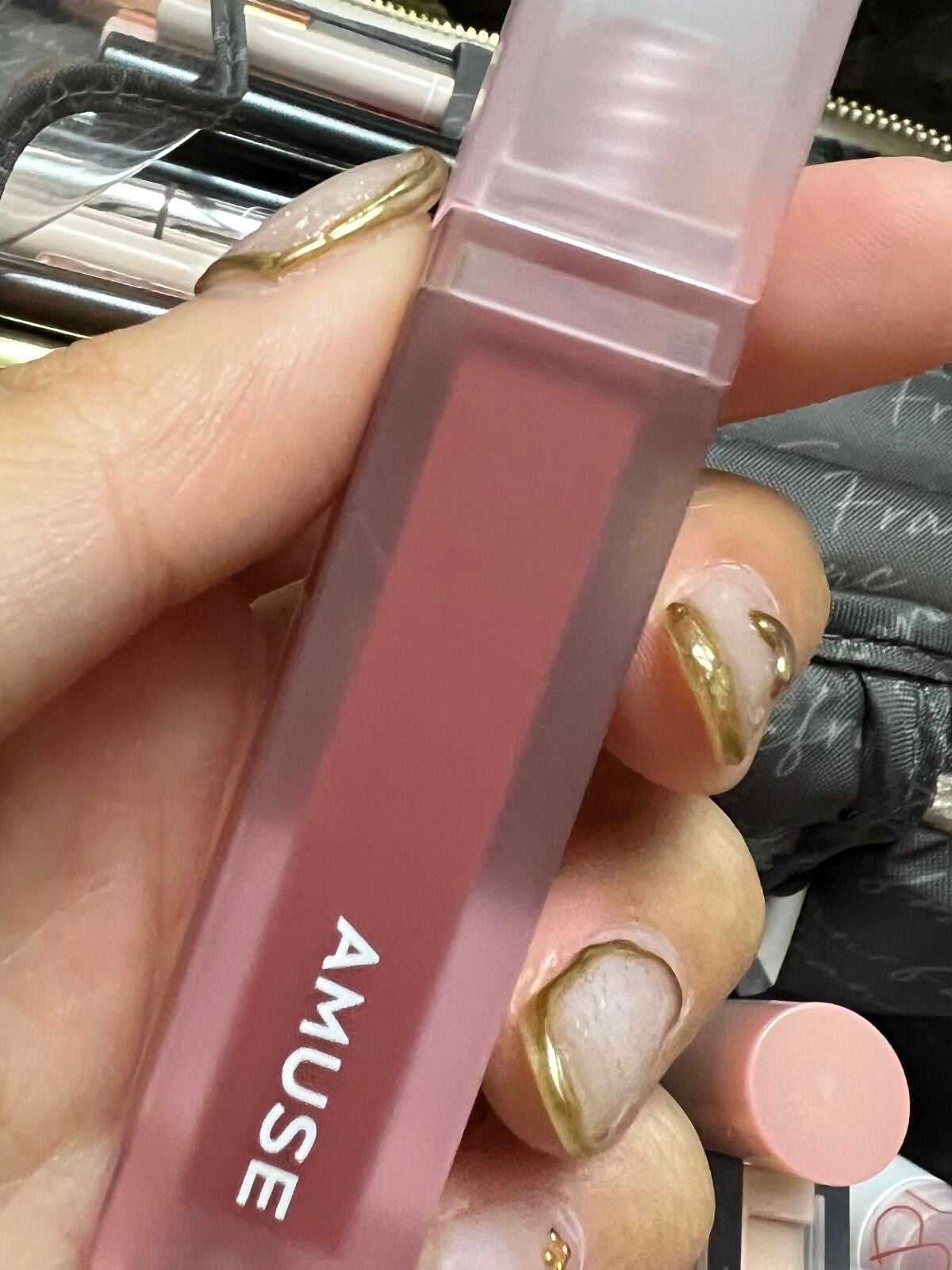 デュー ベルベット/AMUSE/口紅を使ったクチコミ(1枚目)