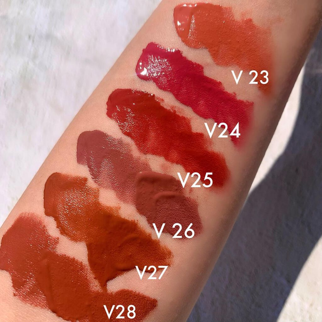 ノワール イン ザ ベルベットティント/MERZY/リップティントを使ったクチコミ（3枚目）