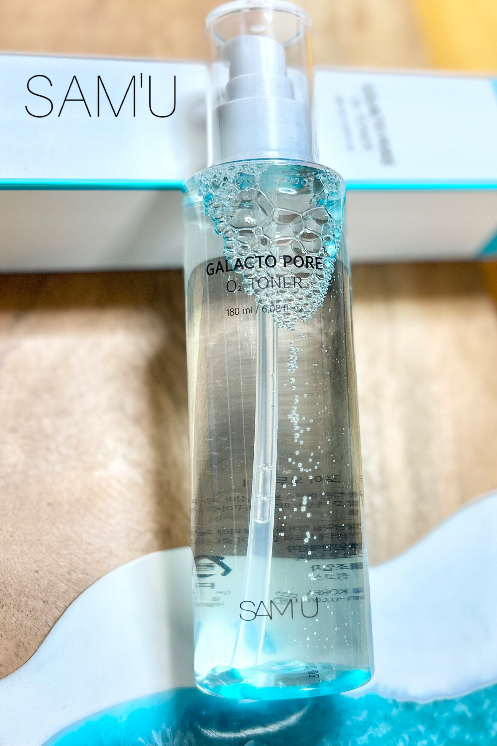 サミュ ガラクトポア オーツートナー/SAM'U/化粧水を使ったクチコミ（1枚目）