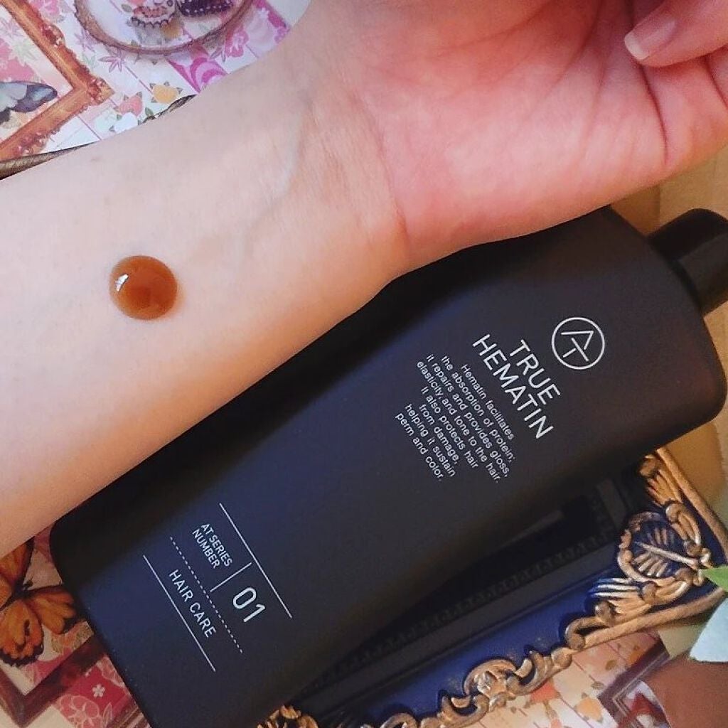 トゥルーヘマチン/AT(アット)/洗い流すヘアトリートメントを使ったクチコミ(5枚目)