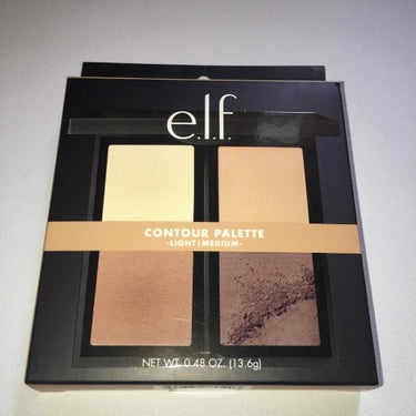 e.l.f. Cosmetics コントゥアパレット(4シェード)のクチコミ「e.l.f. Cosmetics Contour Palette - light/medium.....」（1枚目）