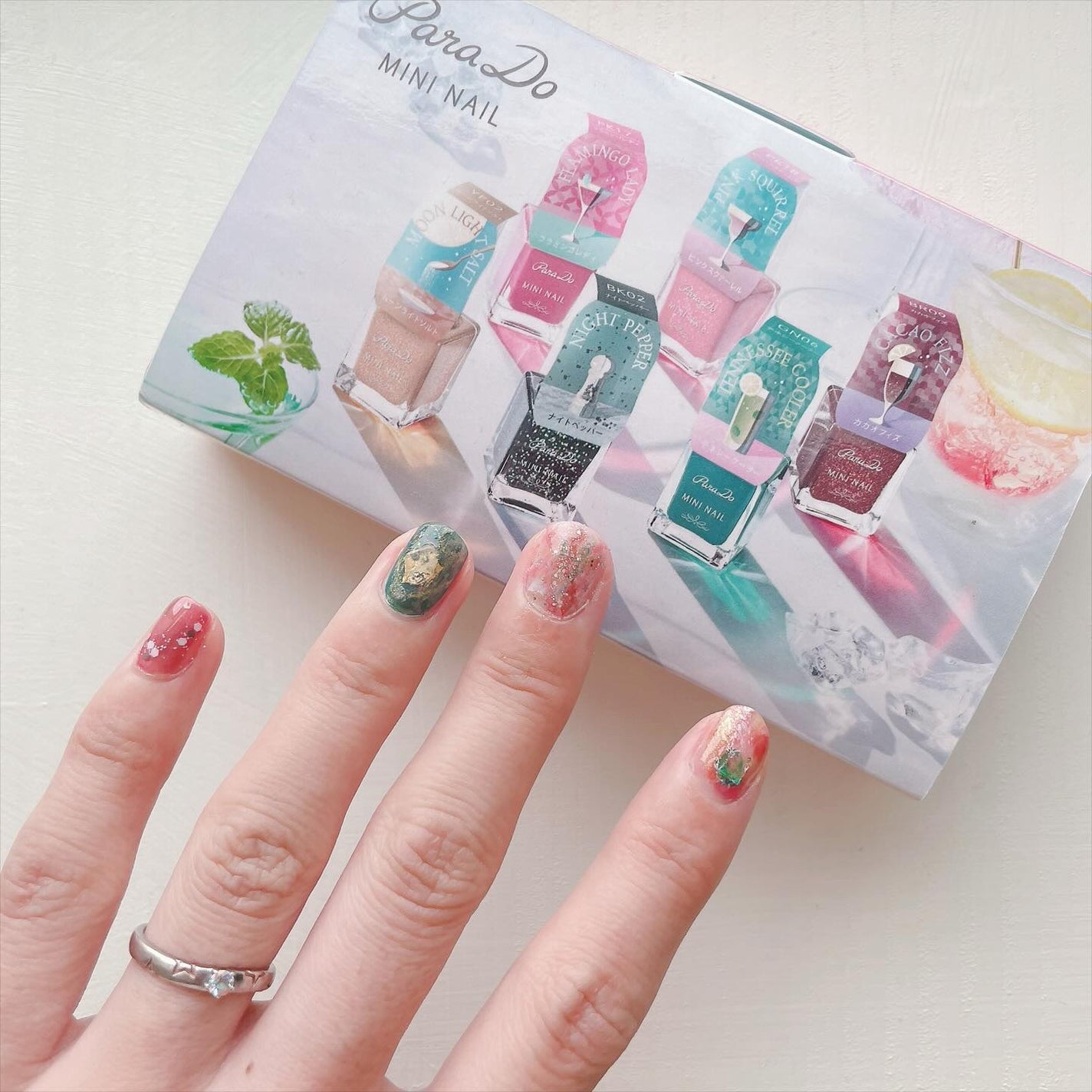 ミニネイル/パラドゥ/マニキュアを使ったクチコミ(4枚目)