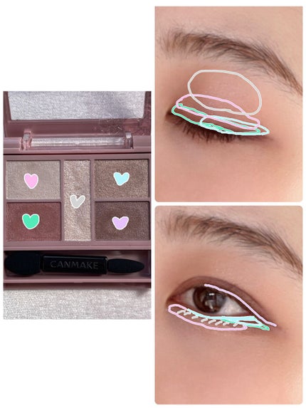 ライティングリキッドアイズ/キャンメイク/リキッドアイシャドウを使ったクチコミ(8枚目)