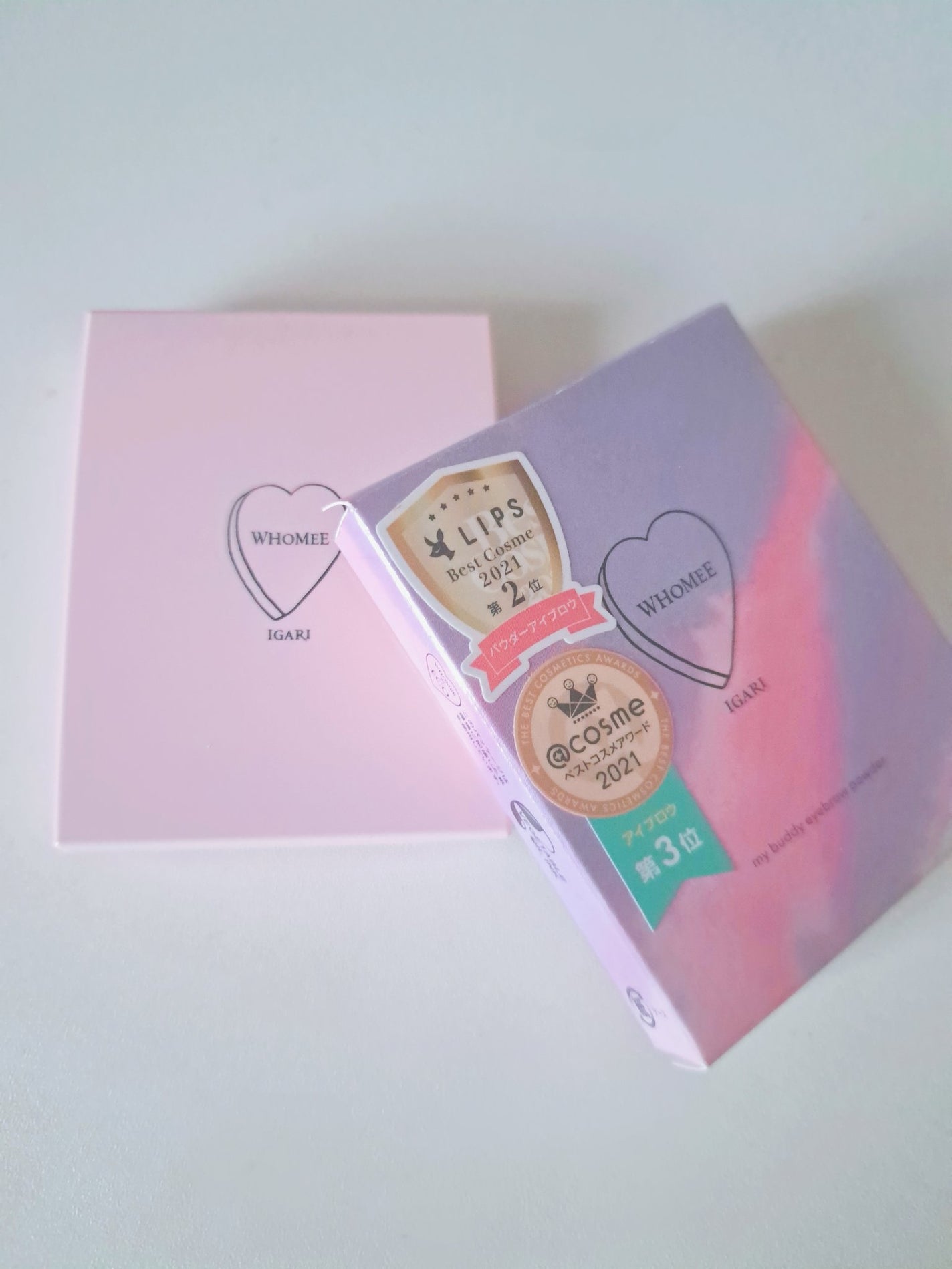 フーミー アイブロウパウダー/WHOMEE/パウダーアイブロウを使ったクチコミ(2枚目)