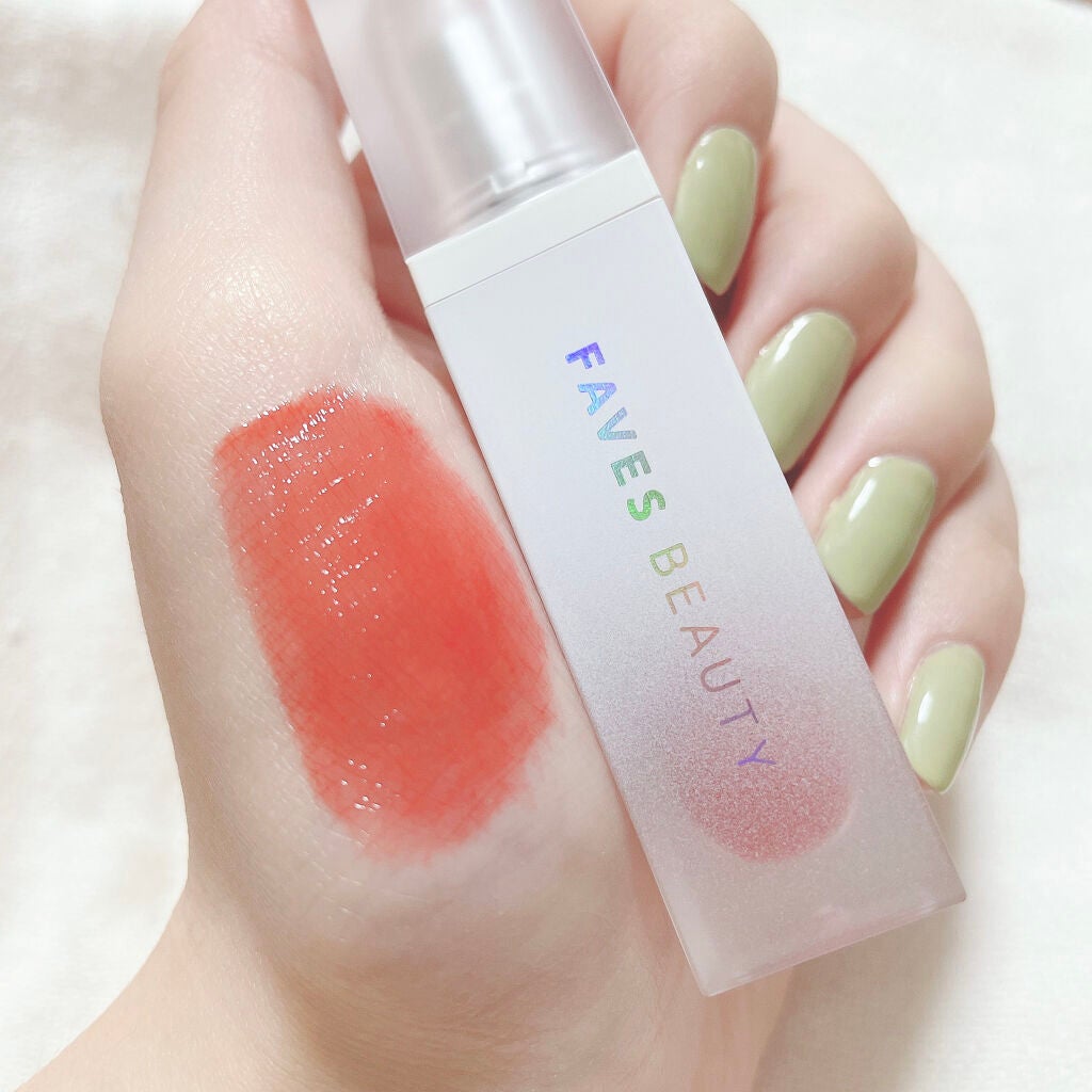 マイカラー ウォーターティント/FAVES BEAUTY/リップティントを使ったクチコミ(2枚目)
