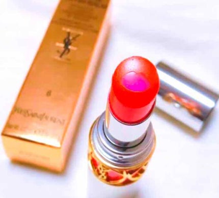 ヴォリュプテ ティントインバーム/YVES SAINT LAURENT BEAUTE/口紅を使ったクチコミ(1枚目)