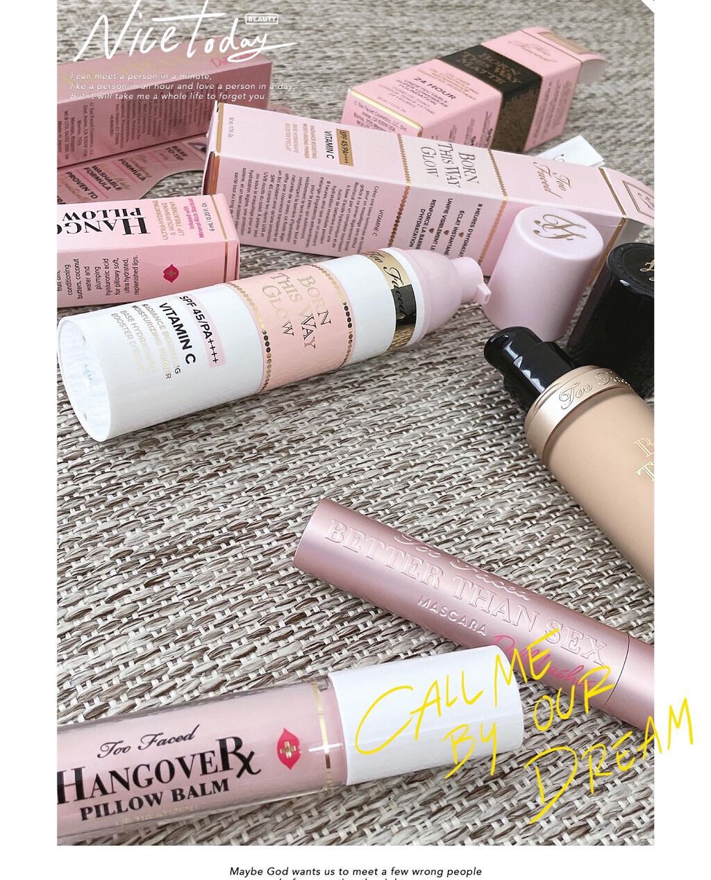 ボーン ディス ウェイ グロウ モイスチュアライジング メイクアップ プライマー/Too Faced/化粧下地を使ったクチコミ(1枚目)