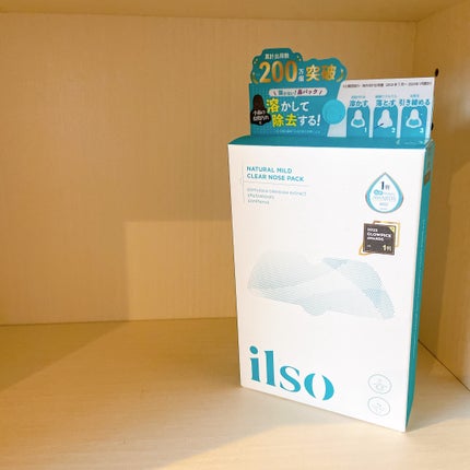 ナチュラルマイルドクリアノーズパック/ilso/シートマスク・パックを使ったクチコミ(1枚目)