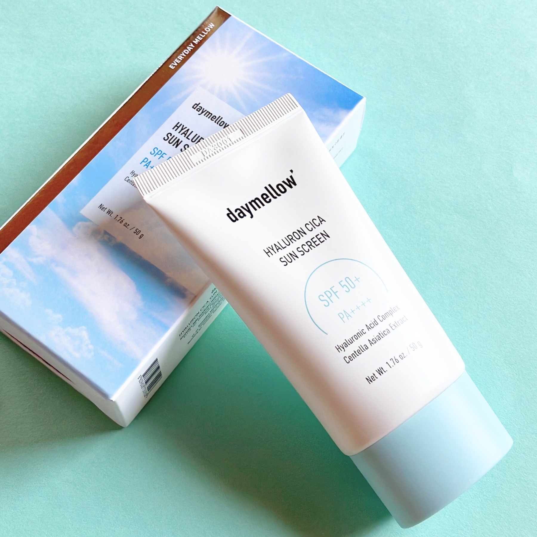 ヒアルロンシカサンスクリーン/daymellow’/日焼け止めクリームを使ったクチコミ（1枚目）