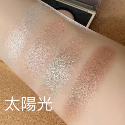 ピンク グロウ リュクス アイシャドウ パレット/BOBBI BROWN/アイシャドウパレットを使ったクチコミ(4枚目)