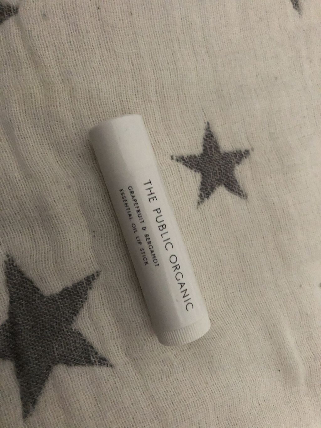 オーガニック認証 精油リップスティック スーパーポジティブ ライズ/THE PUBLIC ORGANIC/リップクリームを使ったクチコミ（1枚目）