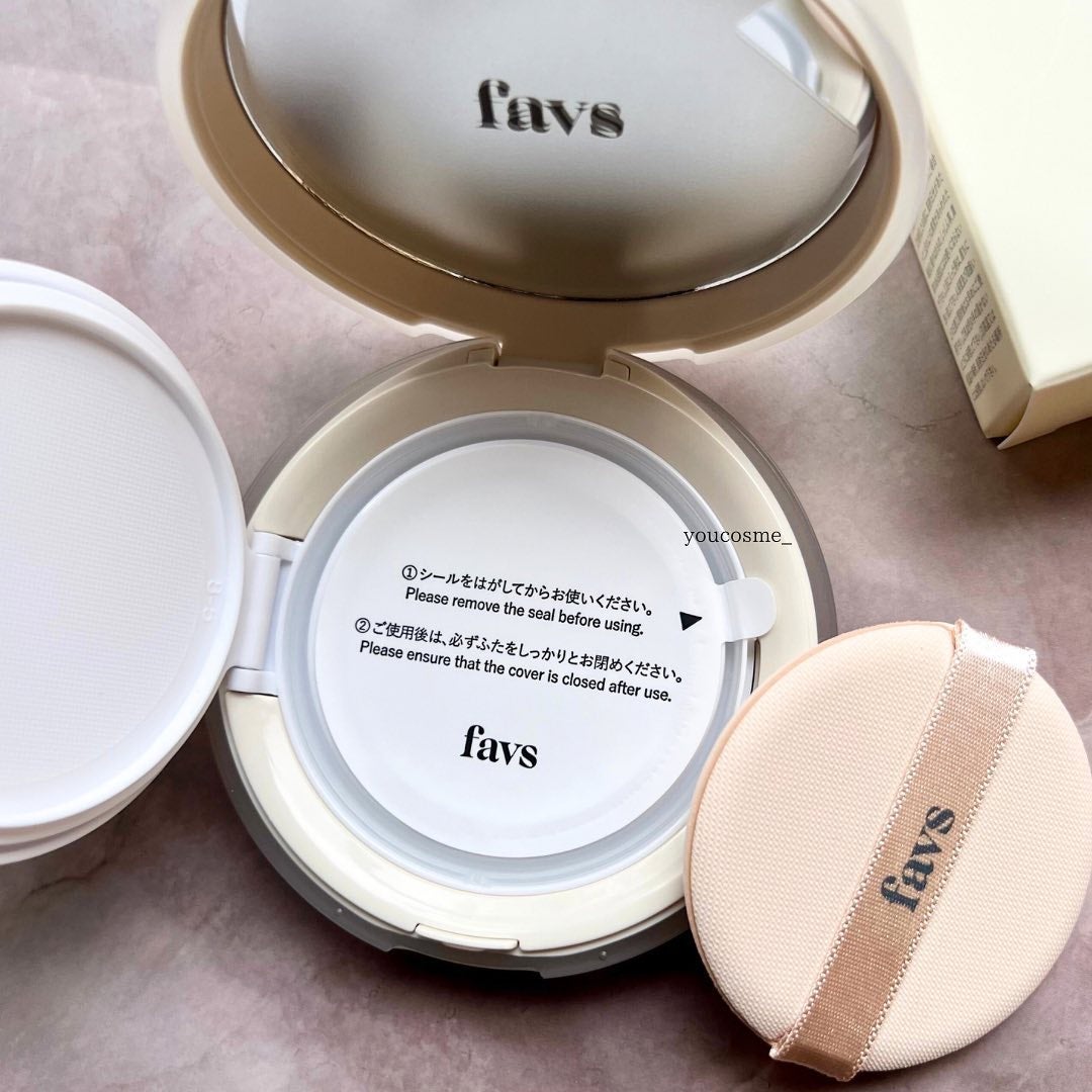 カーミンググロウアップクッションファンデーション/favs/リキッドファンデーションを使ったクチコミ(3枚目)