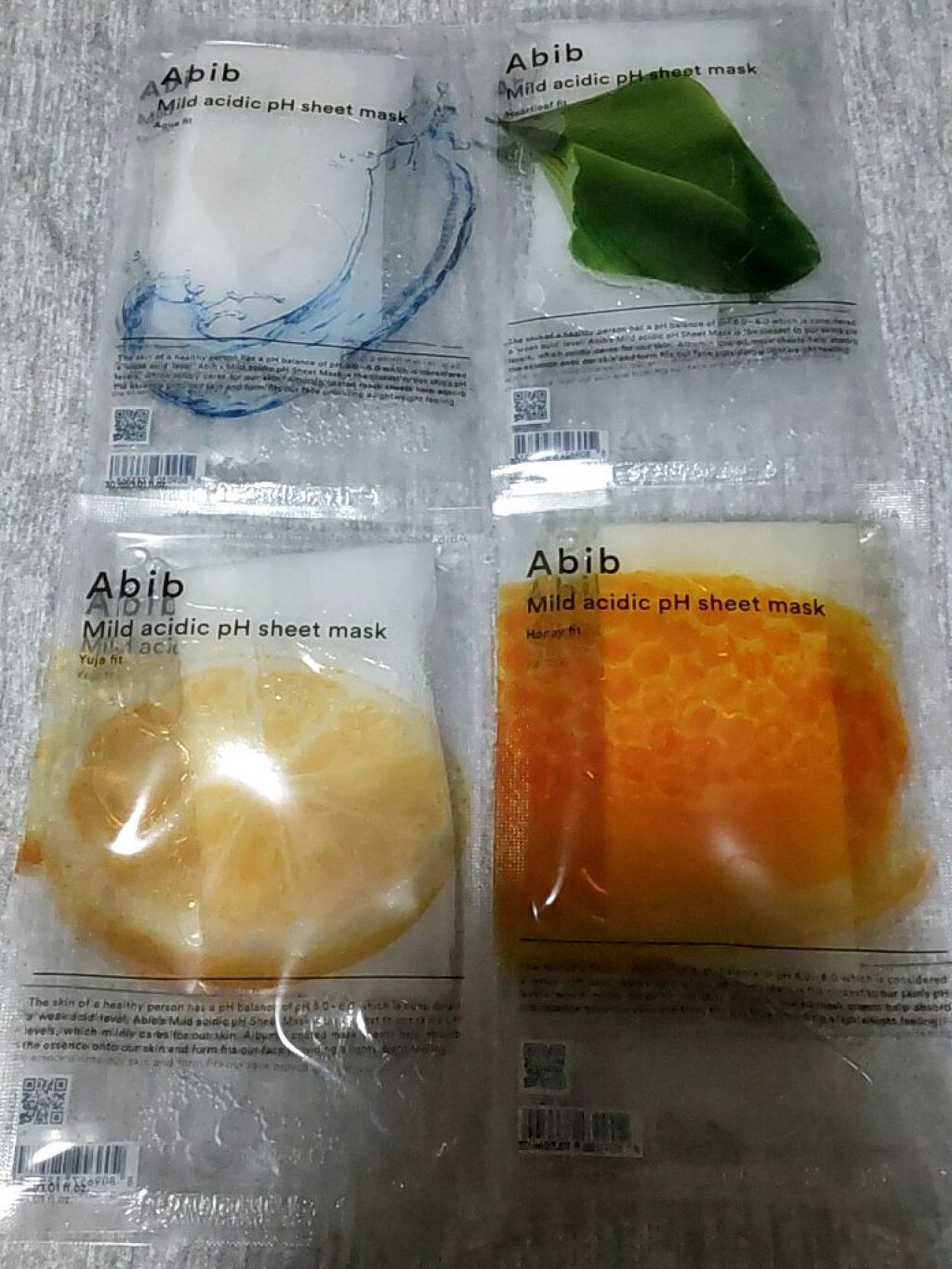 弱酸性pHシートマスク アクアフィット/Abib /シートマスク・パックを使ったクチコミ（1枚目）