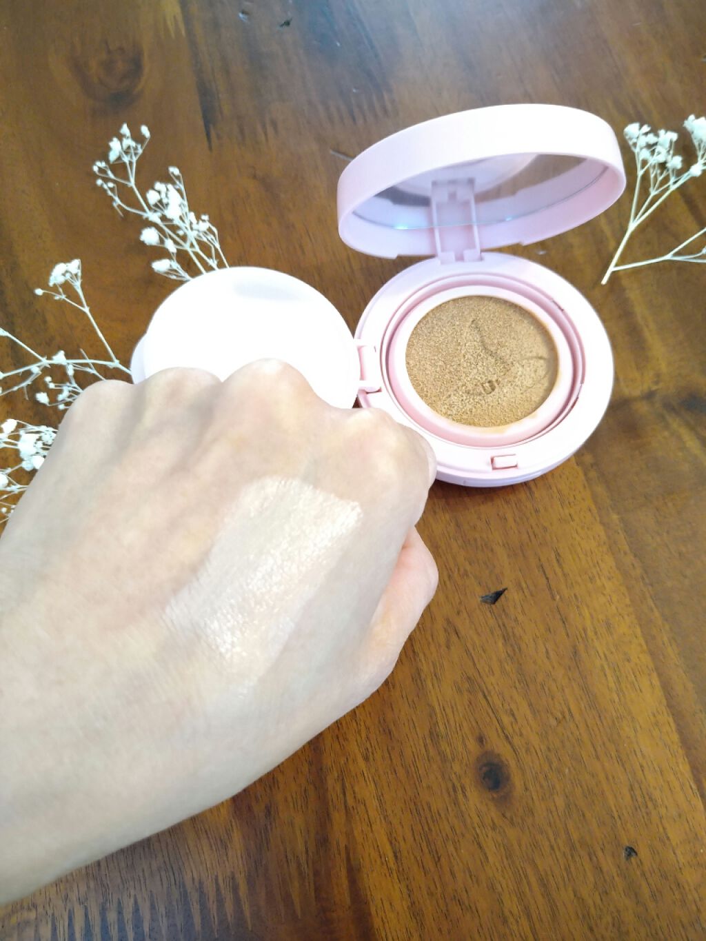 モイスチャーライズ カバー クッション/Witch's Pouch/クッションファンデーションを使ったクチコミ（3枚目）