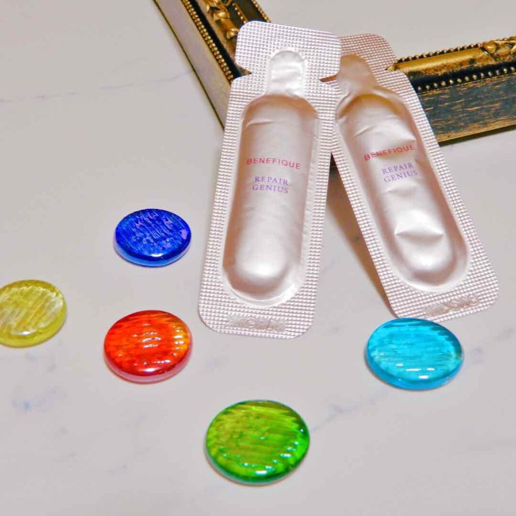リペアジーニアス/BENEFIQUE/美容液を使ったクチコミ（1枚目）