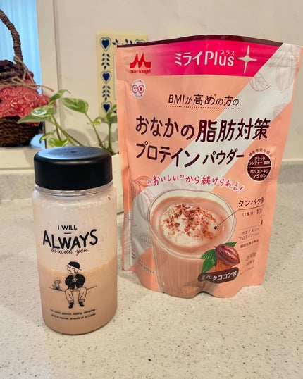 あやこ on LIPS 「𖧷𖧷𖧷甘くて美味しい😋プロテイン見つけたよ🙌2種類あって私は..」(5枚目)