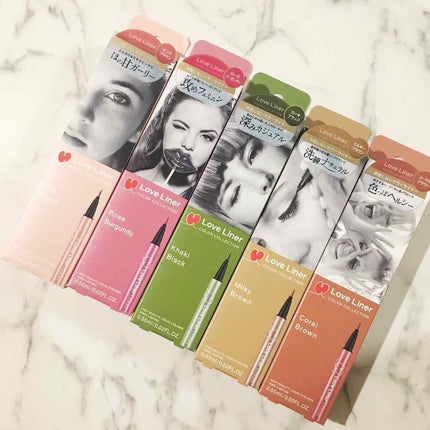 ラブライナー カラーコレクション/ラブ・ライナー/リキッドアイライナーを使ったクチコミ(1枚目)