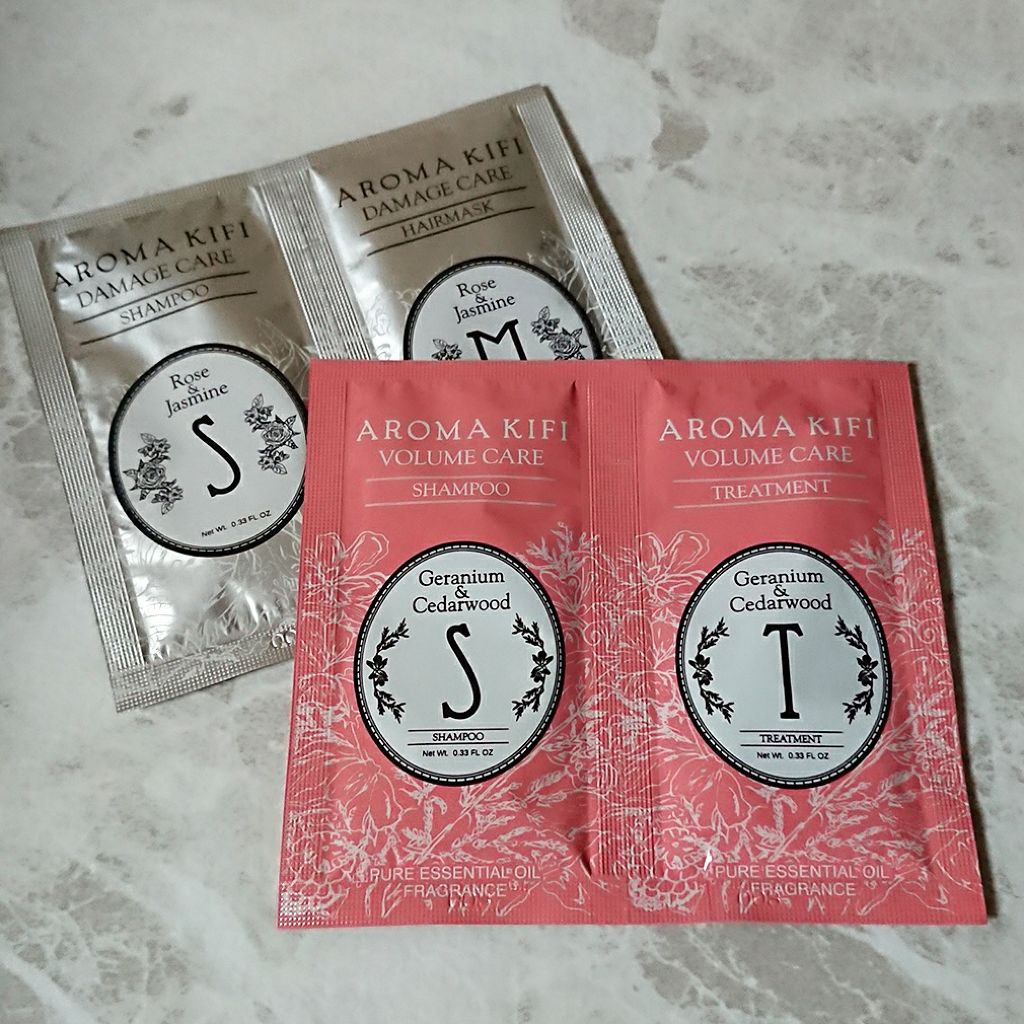 ダメージケアシャンプー／トリートメント/AROMA KIFI/シャンプー・コンディショナーを使ったクチコミ（1枚目）